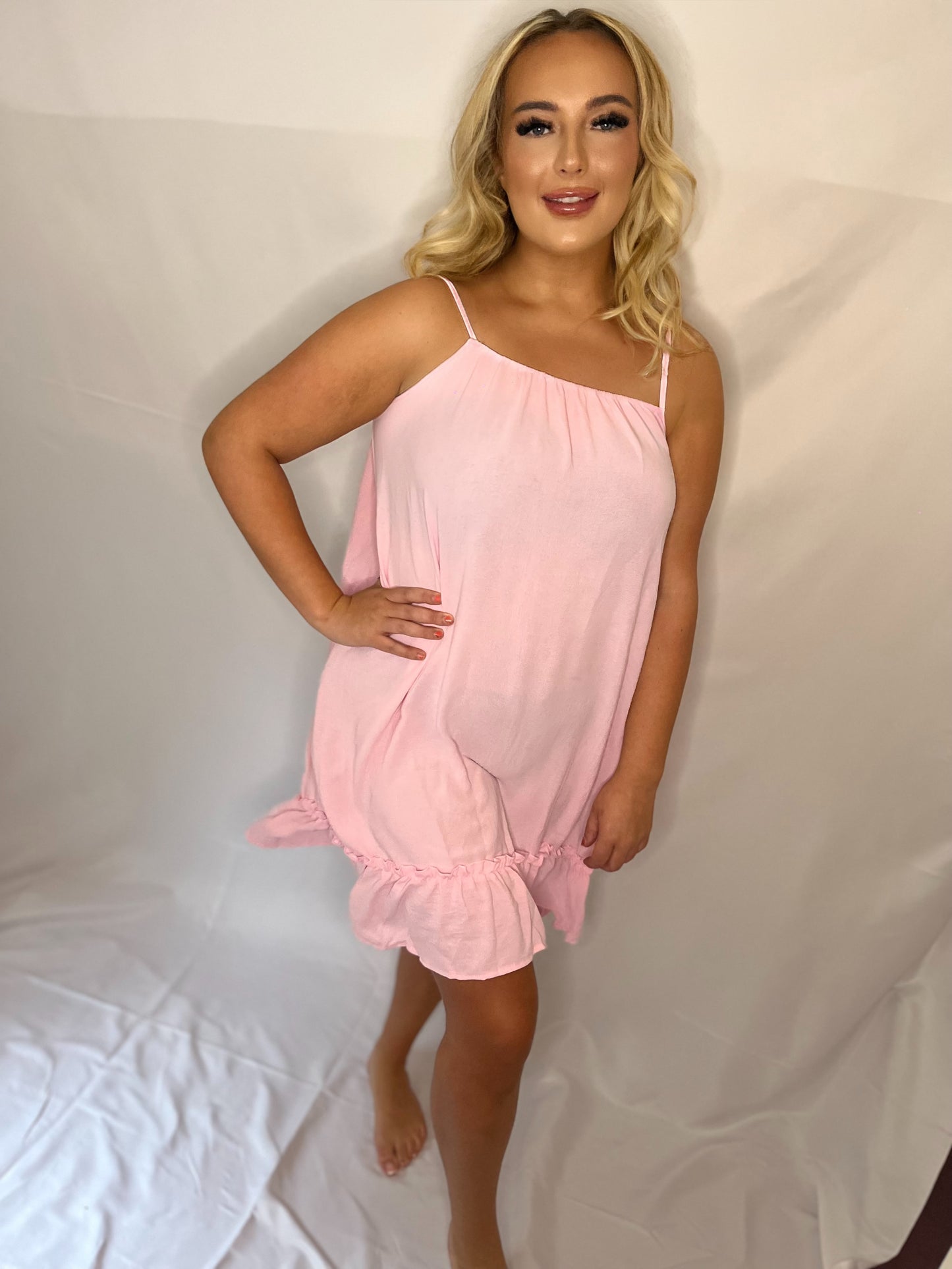 Pink Frill Dress