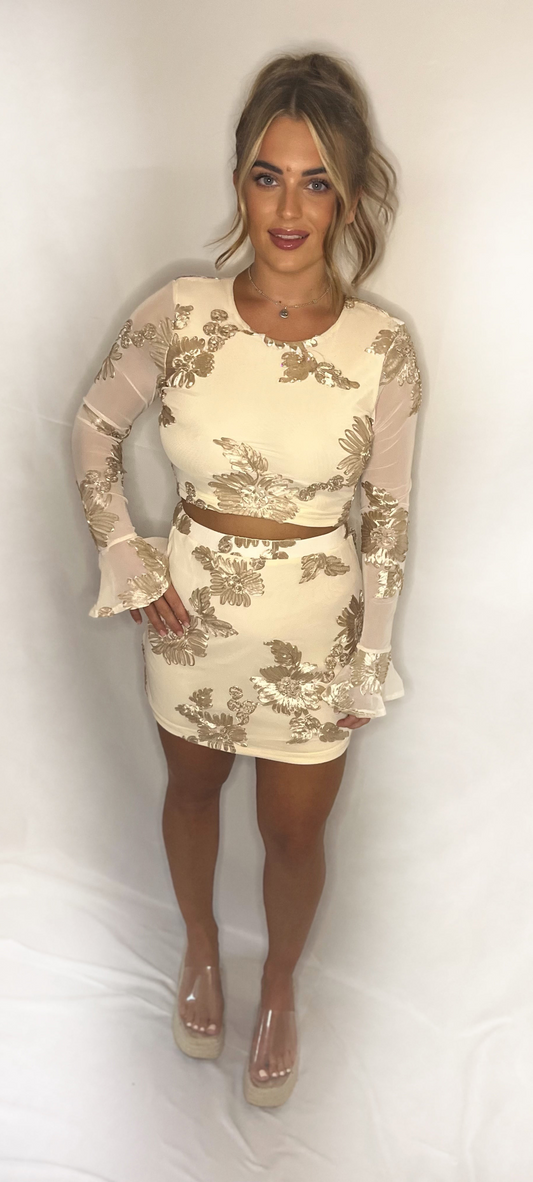 Champagne Bloom Coord