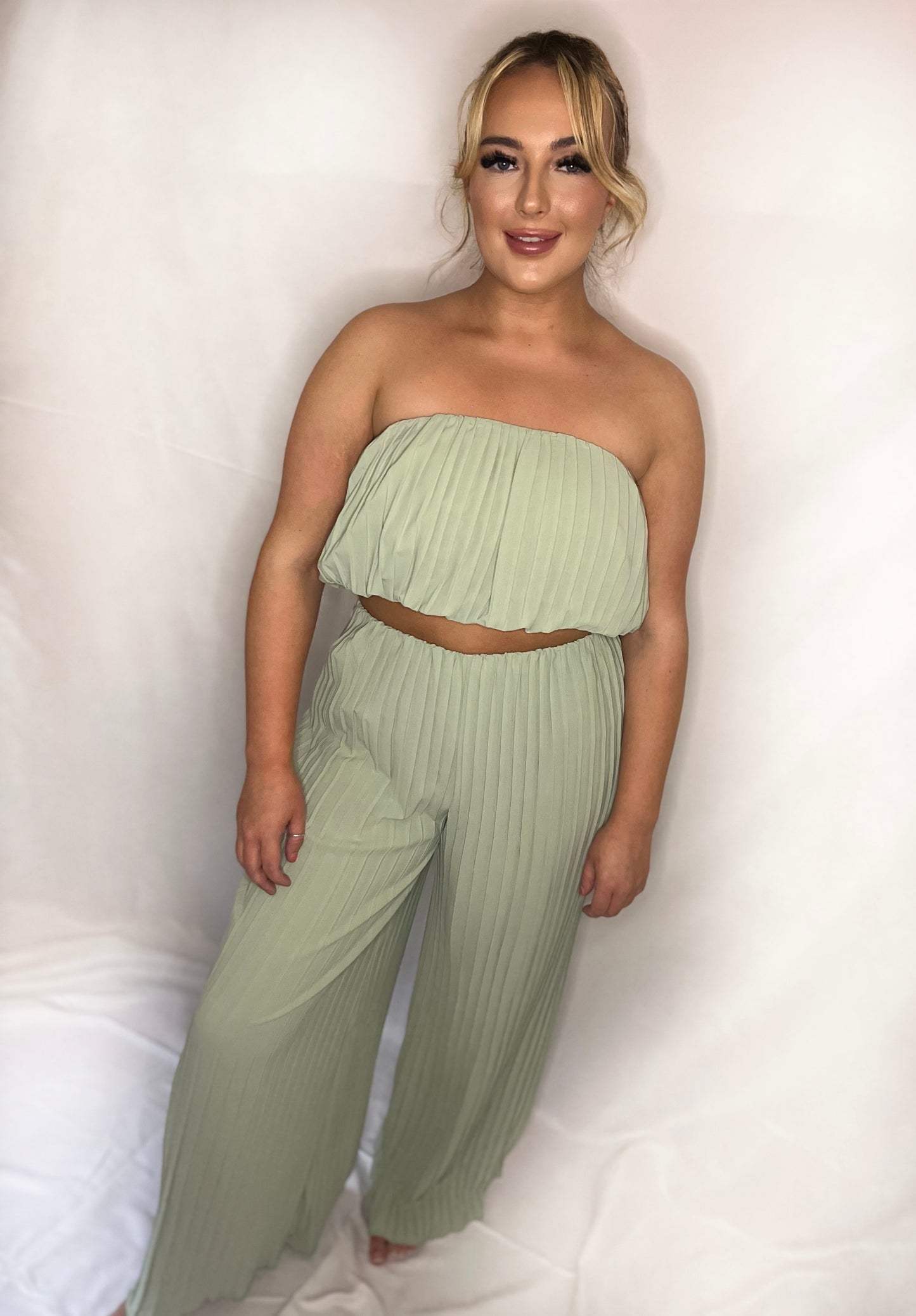 Mint Green Trouser Co-Ord Set
